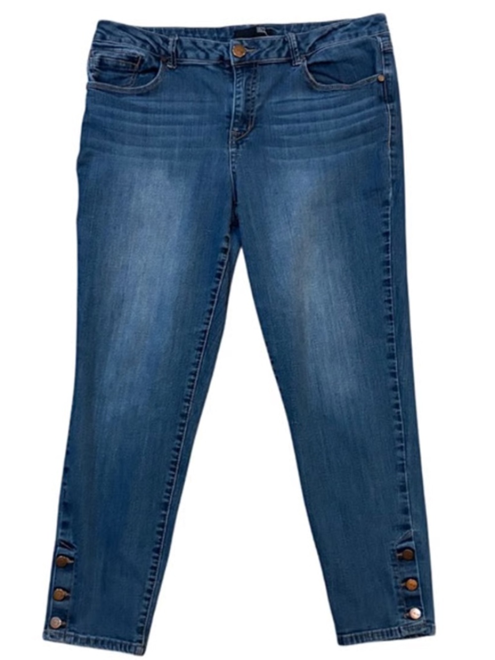 1822 Denim Jeans Women Size 14 Dark Wash